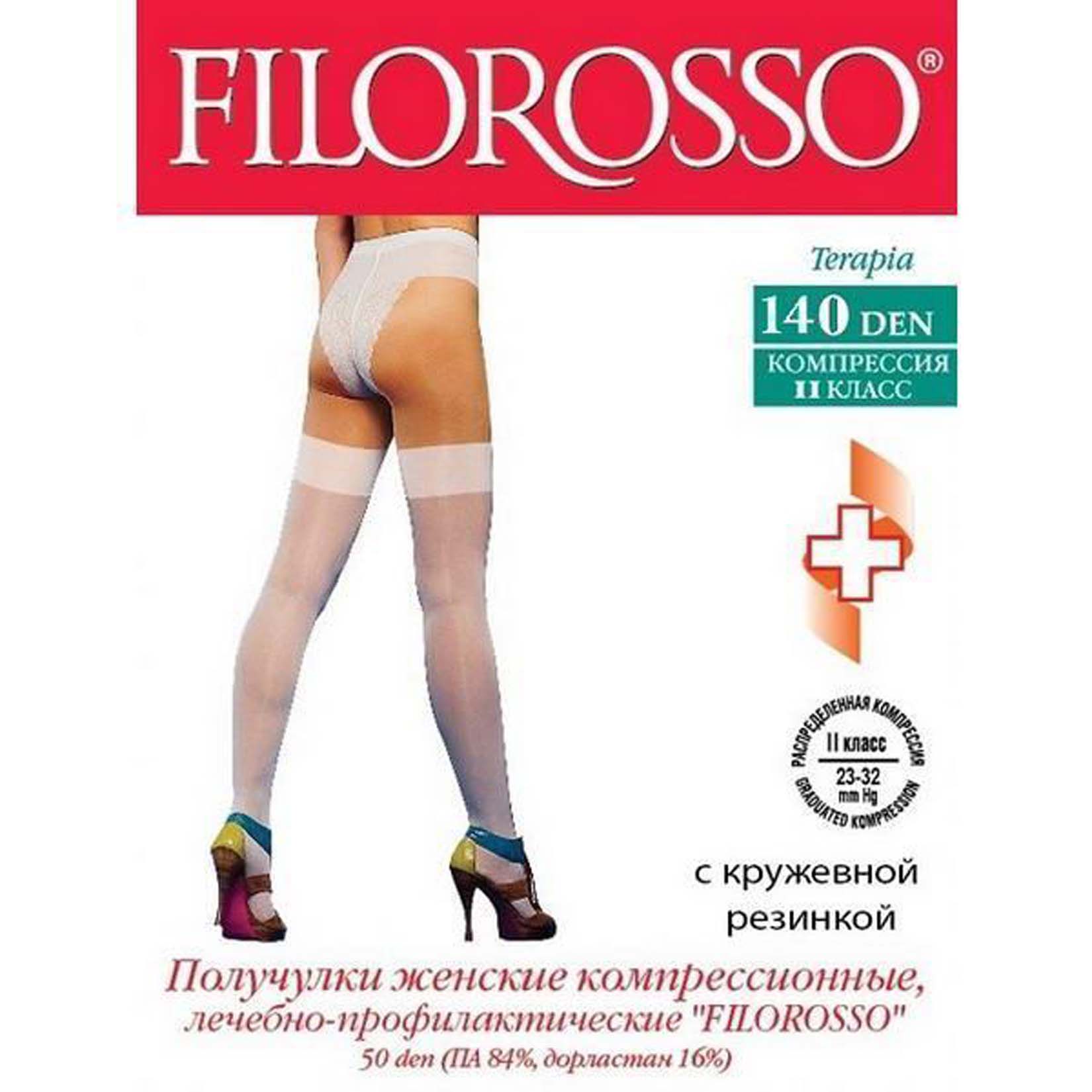 Filorosso компрессионные колготки 1 класс 140 ден